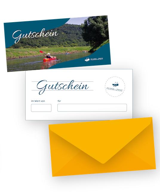 Gutschein Fluss & Zeit
