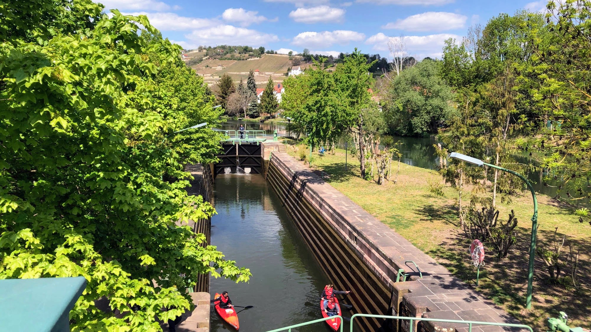 Schleuse Freyburg an der Unstrut